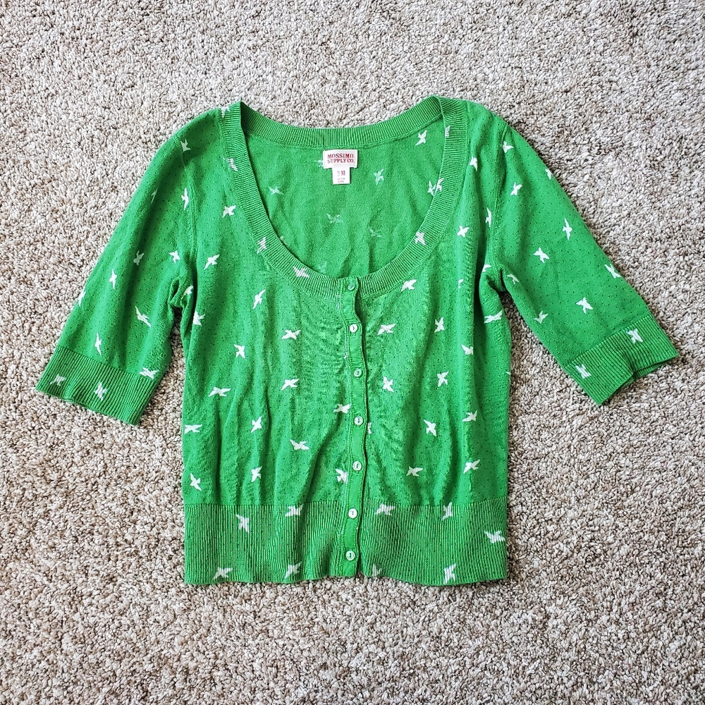 Mossimo Cropped Cardigan - Picture 2 of 6
